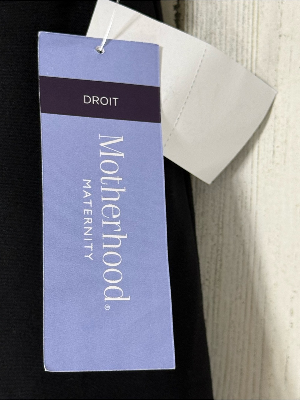 Motherhood Maternity Black Wide-Leg High-Waist Maternity Pants - Picture 3 of 14